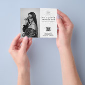 Salon Ernennung Haar Makeup Nails Firmenlogo Flyer (Gruppe)