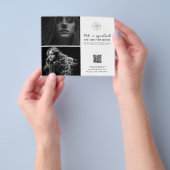 Salon Ernennung Haar Makeup Nails Firmenlogo Flyer (Gruppe)