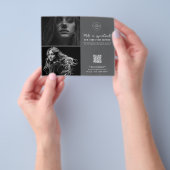 Salon Ernennung Haar Makeup Nails Firmenlogo Flyer (Gruppe)