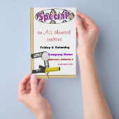 Salon Flyer (Handgriff)