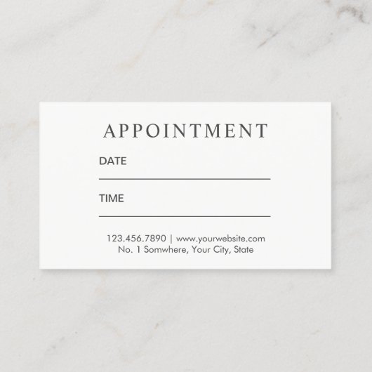 Salon Frische Pasta machen Terminkarte (Rückseite)