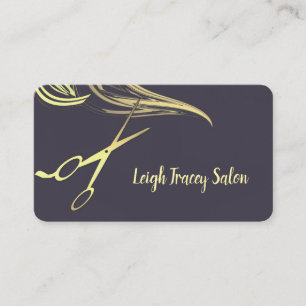 Salon, Frisör, Kosmetologie, Visitenkarten Visitenkarte