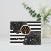 Salon Gebäude Solution Business Vielen Dank Postkarte (Stehend Vorderseite)