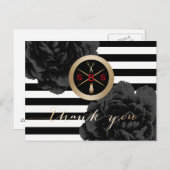 Salon Gebäude Solution Business Vielen Dank Postkarte (Vorne/Hinten)