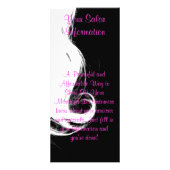 Salon-Gestell-Karte Werbekarte (Vorne)