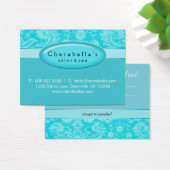 Salon Gift Card Certificate Wellness-Center Blue D (Schreibtisch)