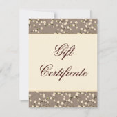 Salon Gift Card Kirsche Blossom Blumenkrebs (Vorderseite)