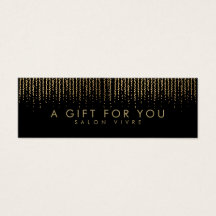 Salon Gift Card Minimalistisch Modern