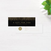 Salon Gift Card Minimalistisch Modern (Schreibtisch)