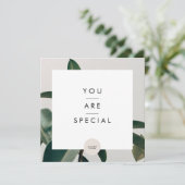 Salon Gift Card Moderne Minimalistische Linie (Stehend Vorderseite)