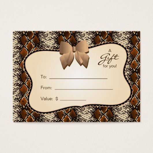 Salon Gift Card Wellness-Center Valentinstag Schla (Vorderseite)