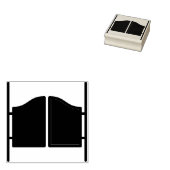 Salon Gummistempel (Stempel)