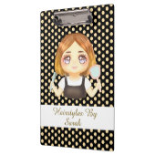 Salon Hairstylist Klemmbrett (Links)