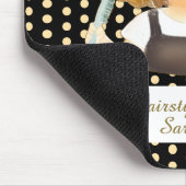 Salon Hairstylist Mousepad (Ecke)