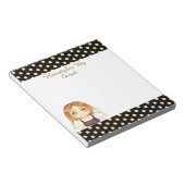 Salon Hairstylist Notizblock (angewinkelt)