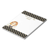 Salon Hairstylist Notizblock (Rotiert)