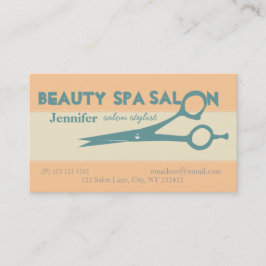 Salon-kreative Scheren Terminkarte