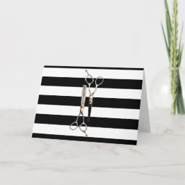 Salon-Kundenkarten Feiertagskarte