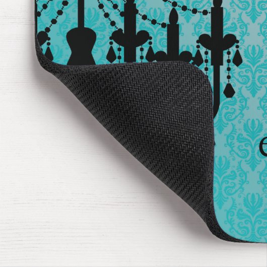 Salon-Leuchter Mousepad (Ecke)