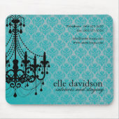 Salon-Leuchter Mousepad (Vorne)