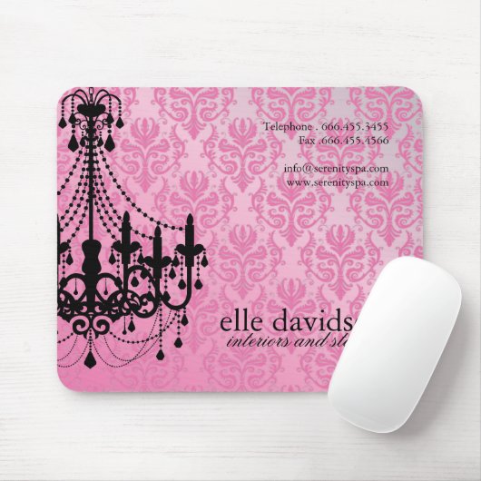 Salon-Leuchter Mousepad (Mit Mouse)