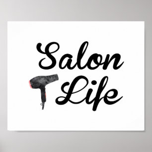 Salon Life Poster