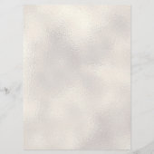 Salon luxuriöse Perle elegante Preiskarte Menükarte (Rückseite)