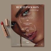 Salon-Make-up-Aktionspreise Flyer