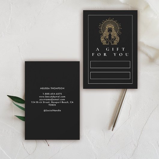 Salon Makeup Hair Nails Lashes Schwarzes Tarot Ges