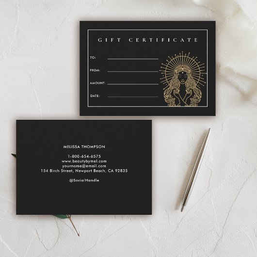 Salon Makeup Hair Nails Lashes Tarot Geschenk