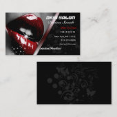 Salon-Maskenbildner-Visitenkarte Visitenkarte (Vorne/Hinten)