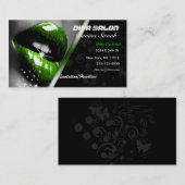 Salon-Maskenbildner-Visitenkarte Visitenkarte (Vorne/Hinten)