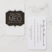 SALON MEO VISITENKARTE (Vorne/Hinten)