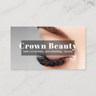 Salon Microblading, Augenbrauen, Permanent Make-up Visitenkarte