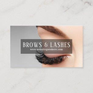 Salon Microblading, Augenbrauen, Permanent Make-up Visitenkarte