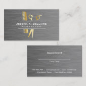 Salon | Modern Luxe Terminkarte (Vorne/Hinten)