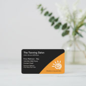 Salon Moderne Visitenkarten Visitenkarte (Stehend Vorderseite)