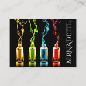 Salon - Nageltechniker - Anstellungskarte Visitenkarte (Vorderseite)