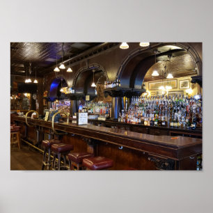 Salon Nr. 10 in Deadwood, Süddakota Poster