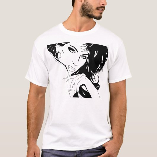 Salon-Plakat A T-Shirt (Vorderseite)