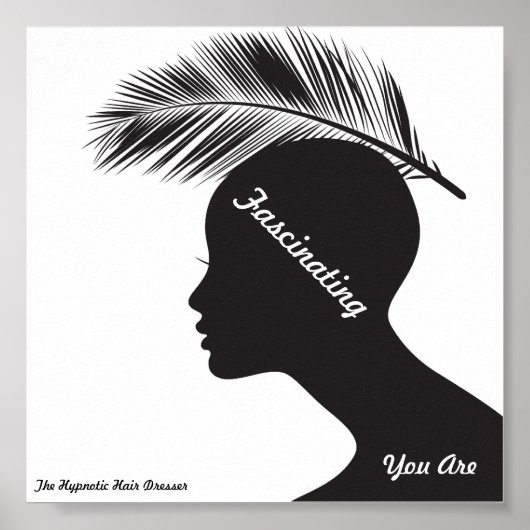 Salon Poster - Primer Der hypnotische Haartrockner (Vorne)