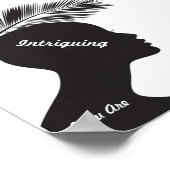 Salon Poster Priming Words Hypnotic Haar Dresser (Ecke)