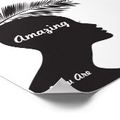 Salon Poster Priming Words Hypnotic Haar Dresser (Ecke)