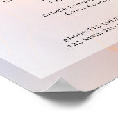Salon Price List Poster (Ecke)