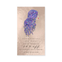 Salon Referenzkarte Pearl Makeup Lash Friseur