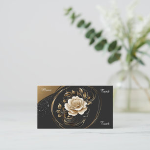 💇 Salon Schönheits Spa Elegant Geschäft Visitenka Visitenkarte