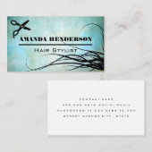 Salon Scissors | Haarflut Visitenkarte (Vorne/Hinten)