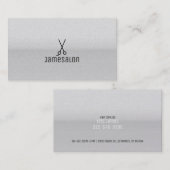 Salon Scissors Visitenkarte (Vorne/Hinten)