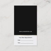 Salon Shears (Anstellungskarte) Terminkarte (Rückseite)