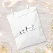 Salon-Spa-Geschäft Rabatt Angebot Website Besuche  Geschenktütchen (Ausgeschnitten)